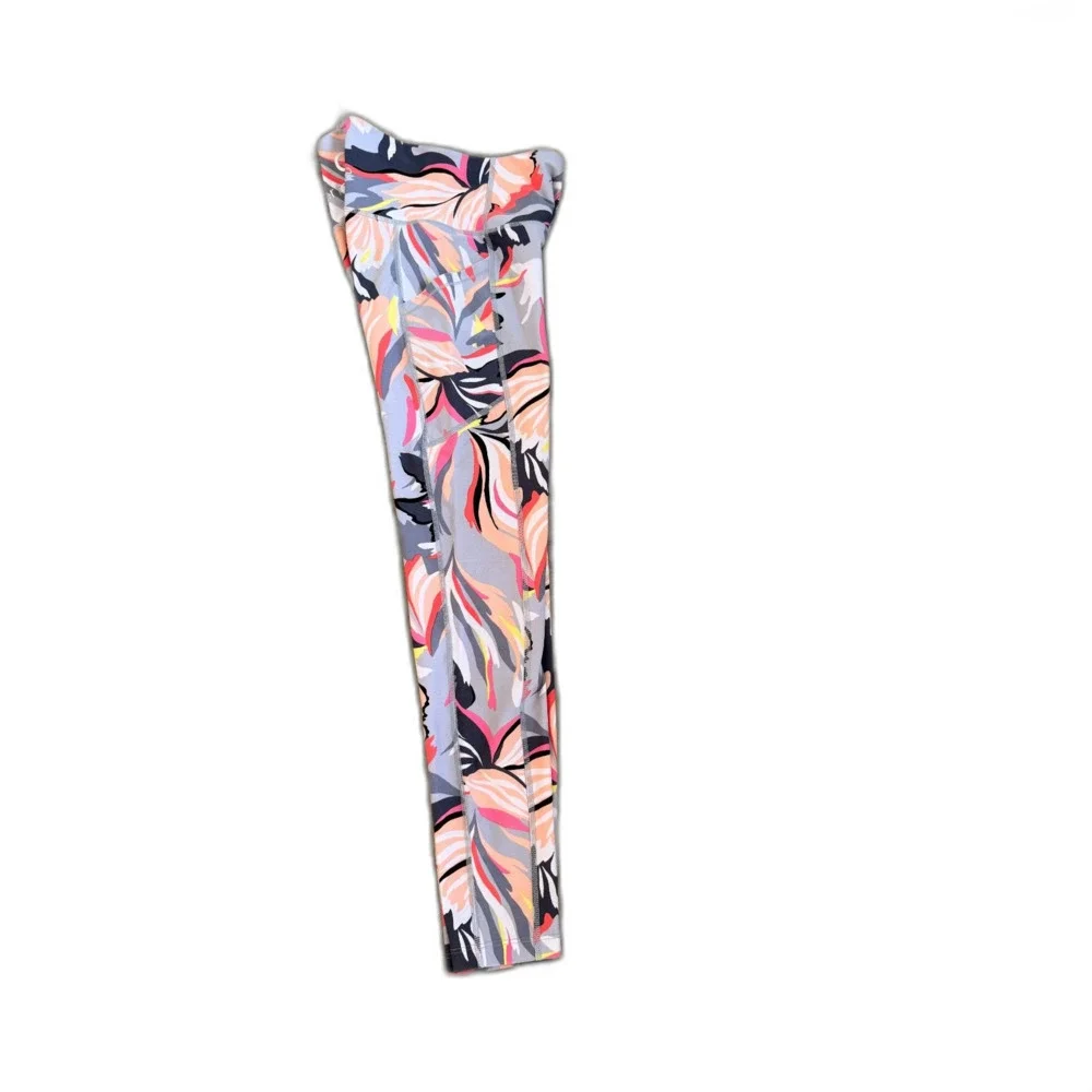 Calvin Klein Womens Side Pocket High Waist Tights